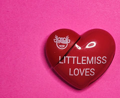 Little Miss Loves Heart Shaped Lip Gloss