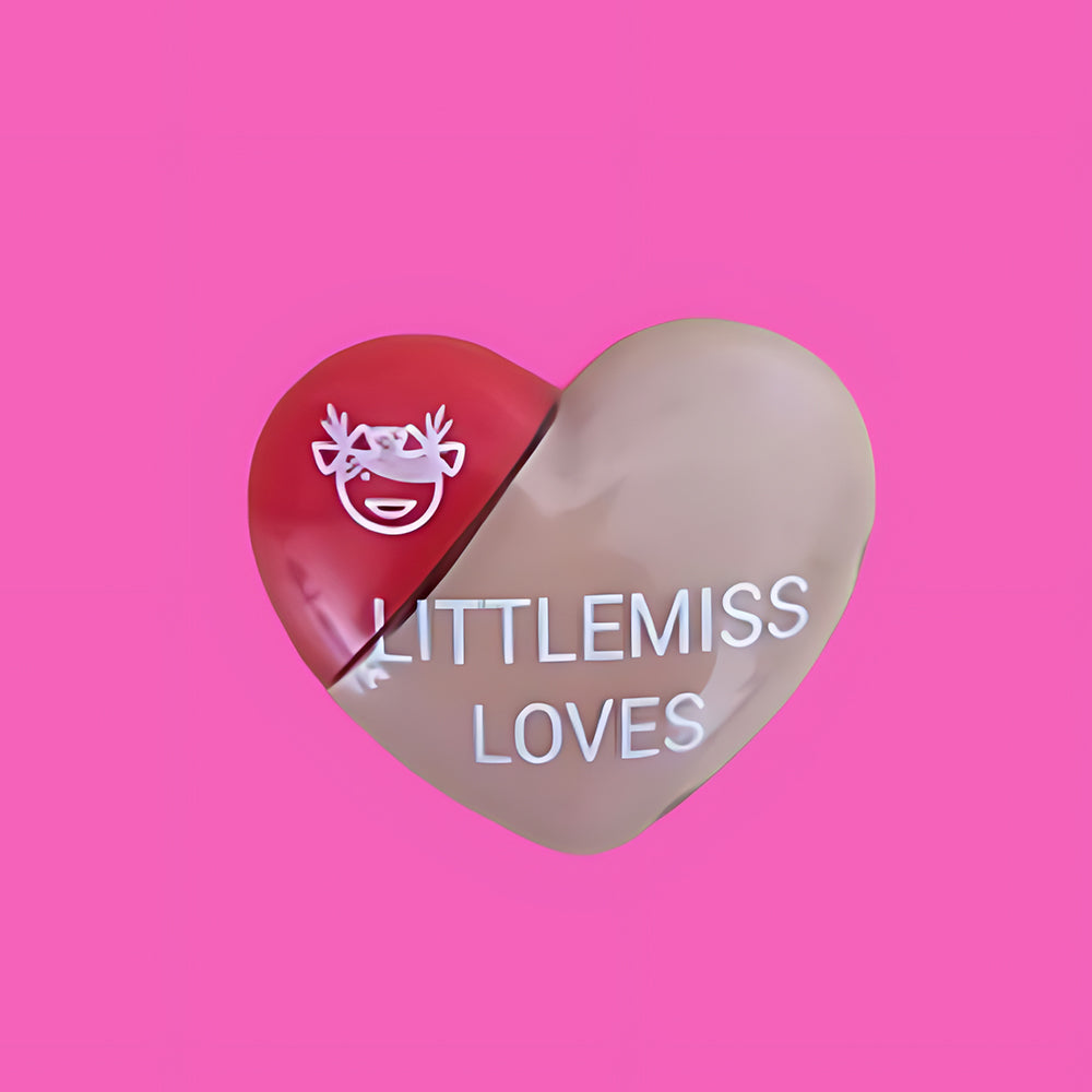 Little Miss Loves Heart Shaped Lip Gloss