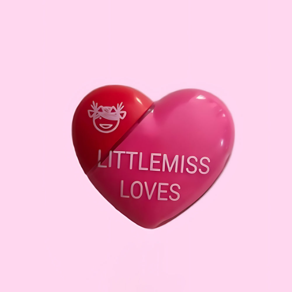 Little Miss Loves Heart Shaped Lip Gloss